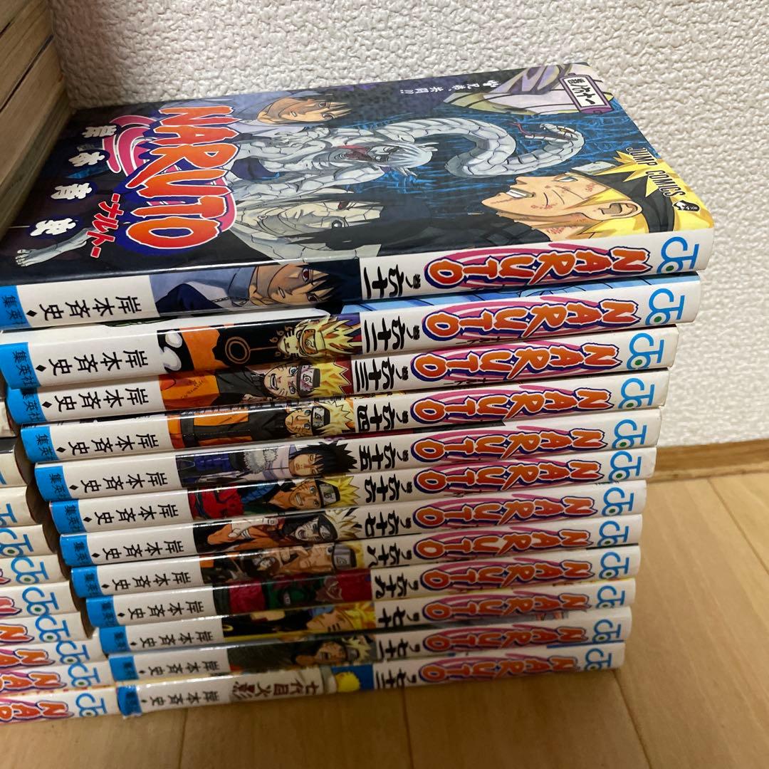 NARUTO ナルト 全巻セット 1巻〜72巻 24時間以内発送します - メルカリ