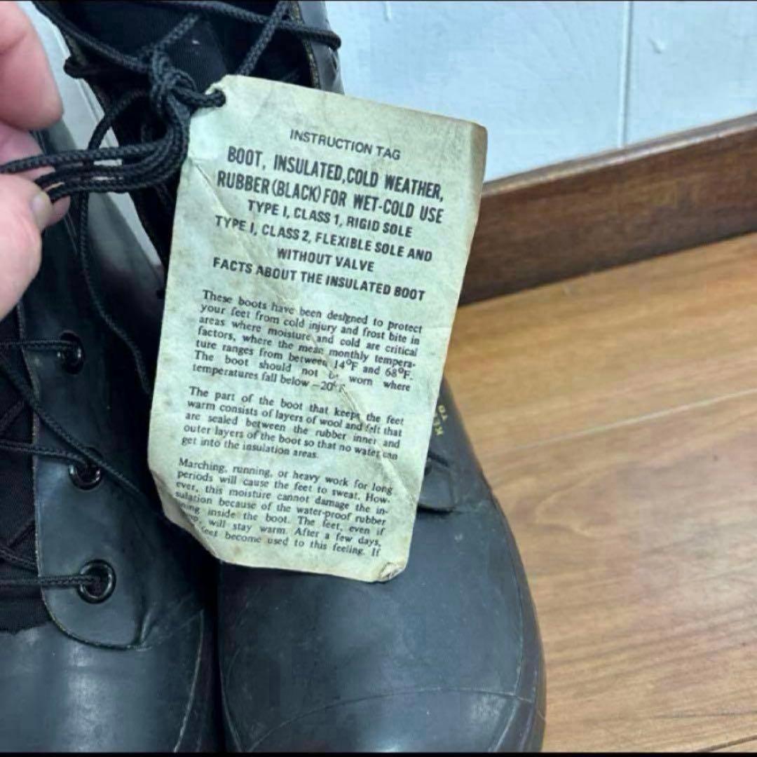 米軍実物　デッドストック　ミッキマウスブーツ　25cm〜25.5cmUS5XW⑯