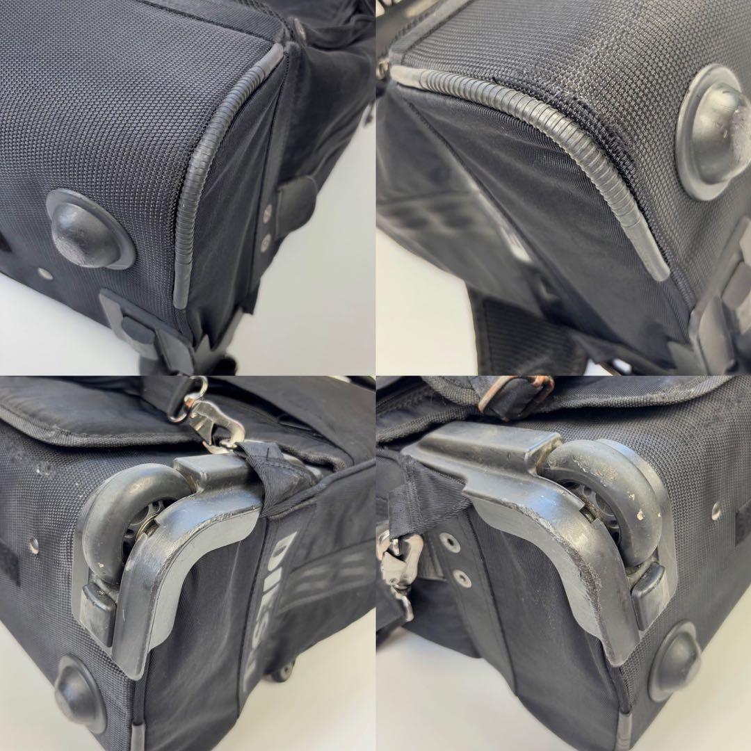 DIESEL 2way キャリーケース リュック バッグ 黒 y2k