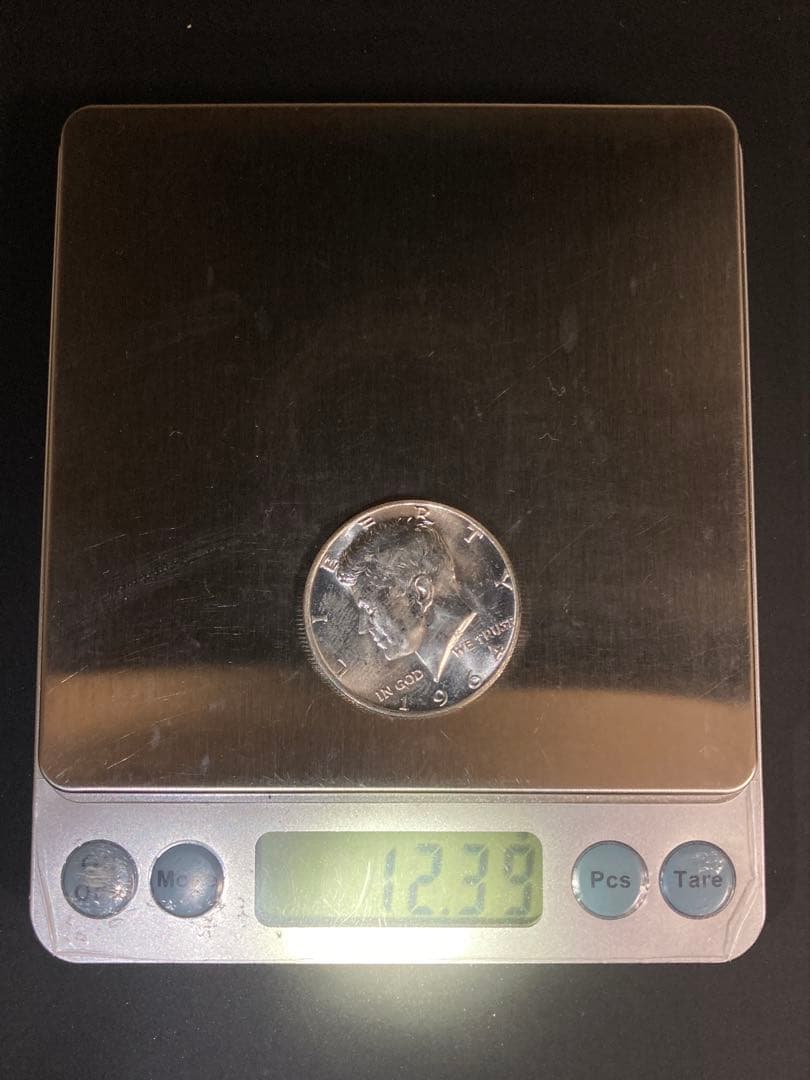 《アメリカ》ケネディハーフダラー銀貨3枚まとめて［2］