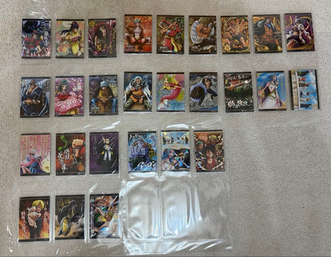 ワンピース ウエハースカード セット