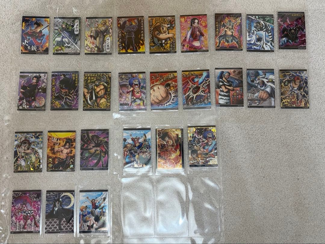 ワンピース ウエハースカード セット