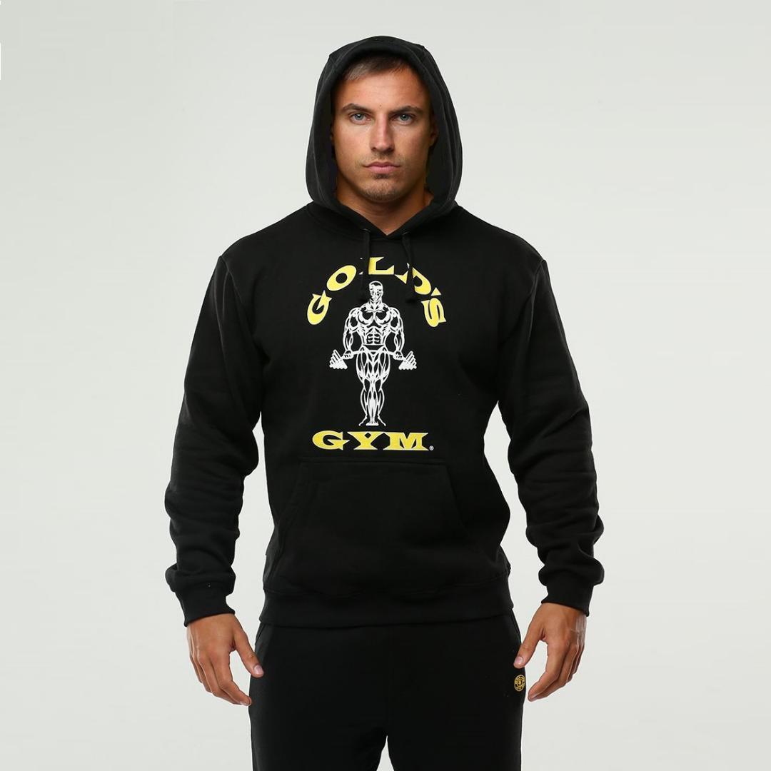 ☆ゴールドジム スウェットパーカー S～M ブラック◇スエットパーカー