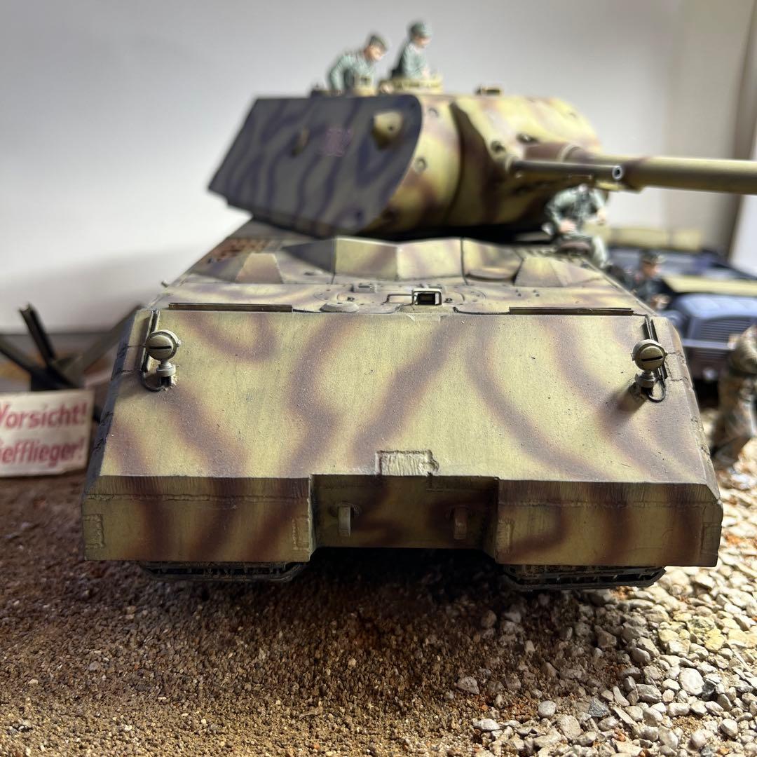 1/35 ドイツ軍　超重戦車マウス　ジオラマ