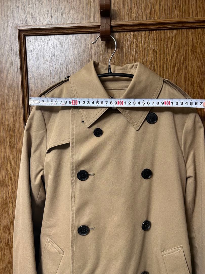 ⭐︎超美品⭐︎HYKE ベージュ ダブルブレスト トレンチコート サイズ2