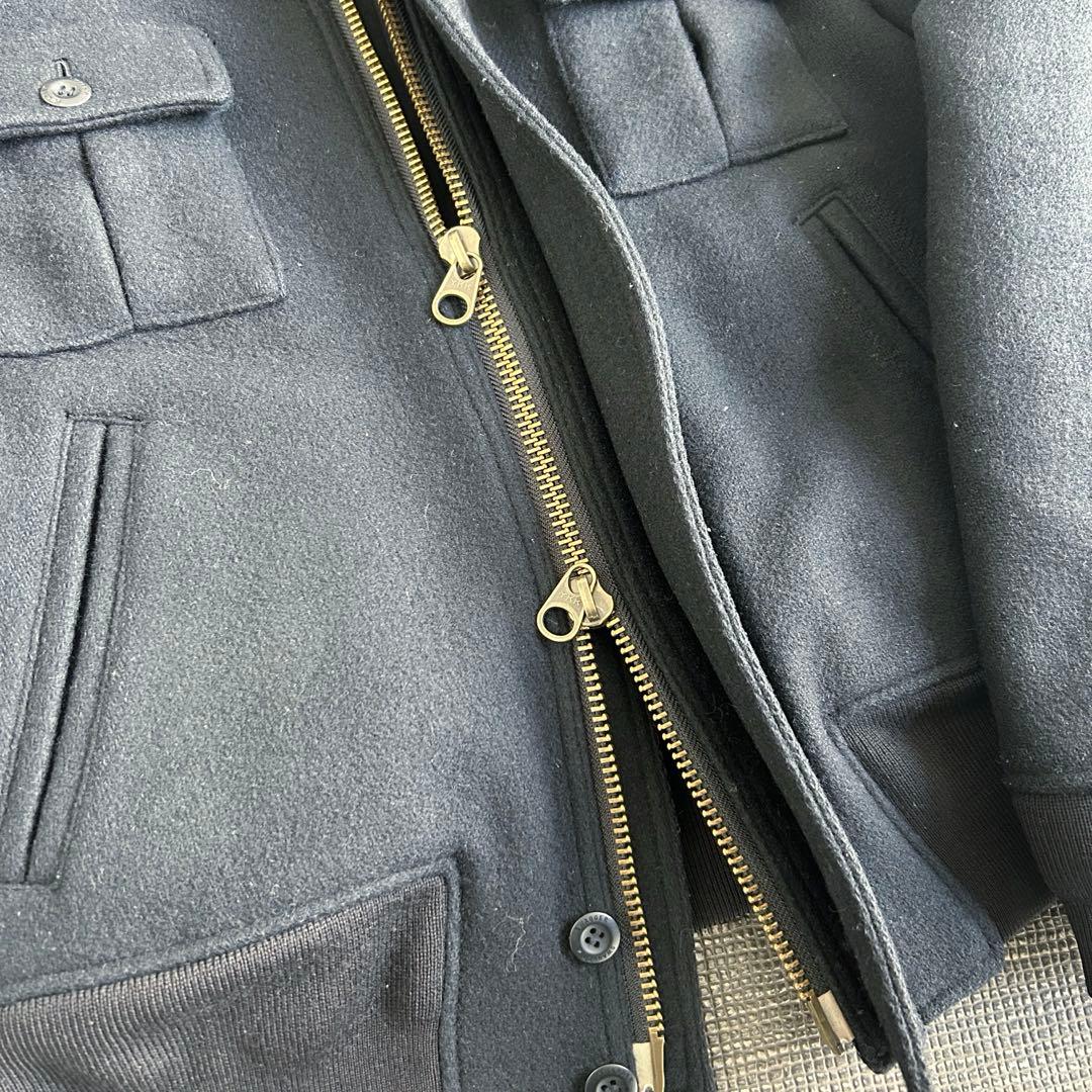SWAGGER 裏原 bomber jacket 00s wool y2k - メルカリ