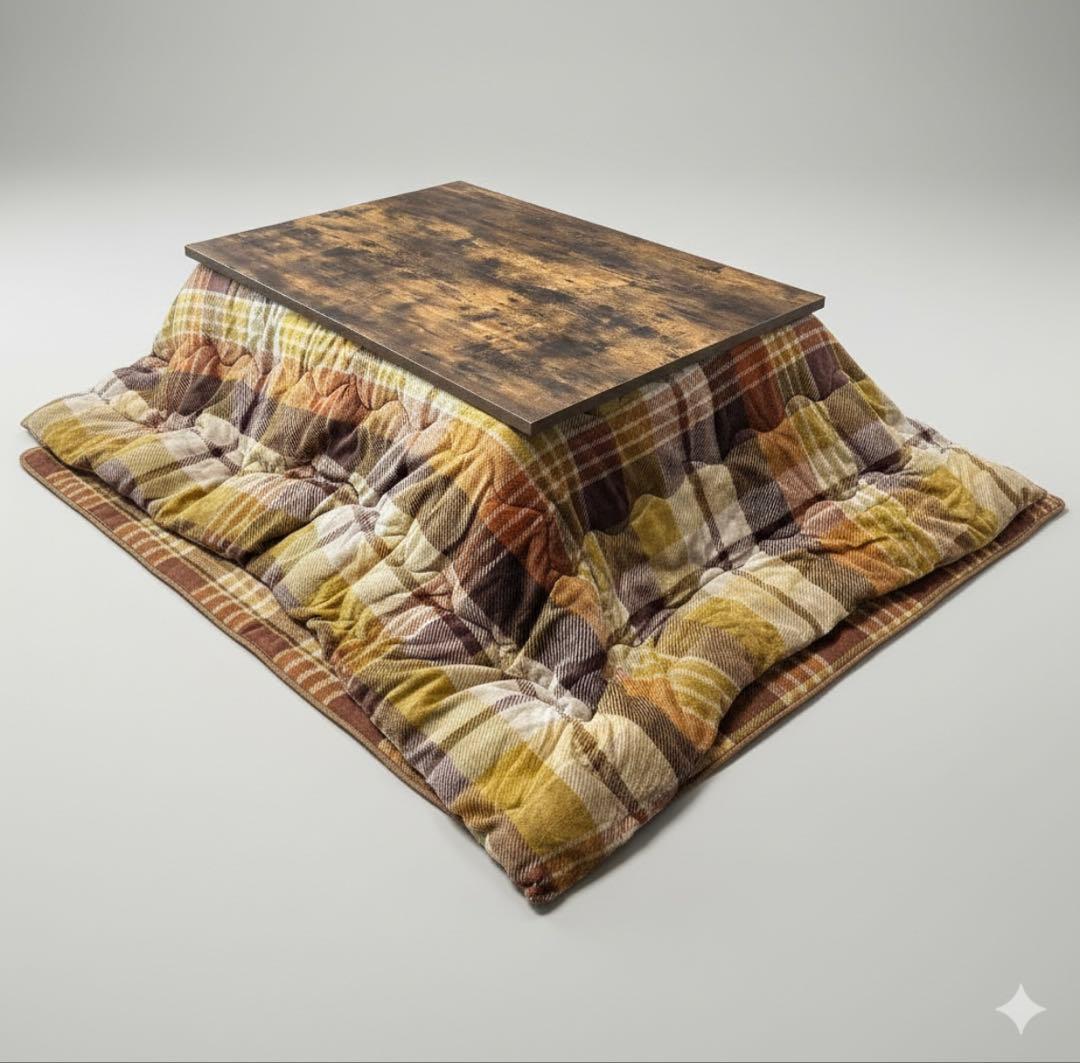 ニトリリビングこたつ(フロットN 120 ビンテージBR) - メルカリ