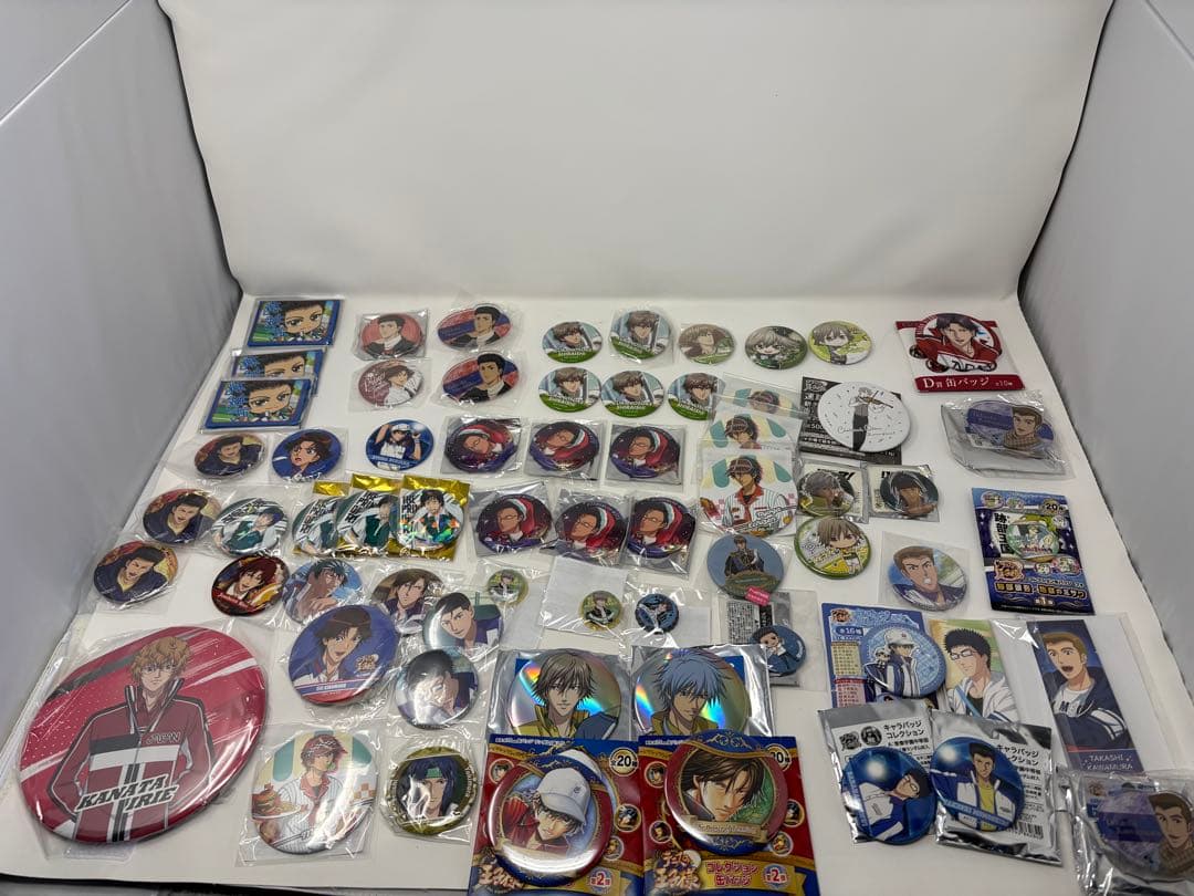 テニスの王子様 グッズ 缶バッジ まとめ売り - メルカリ