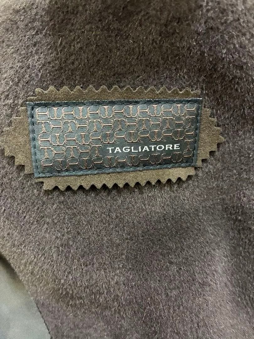 タリアトーレ】アルパカ ステンカラーコート ベルト付き