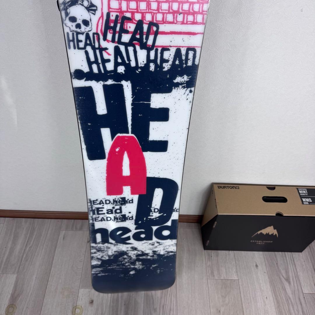 HEAD スノーボード 160cm 即乗りセットブーツ 28.5cm