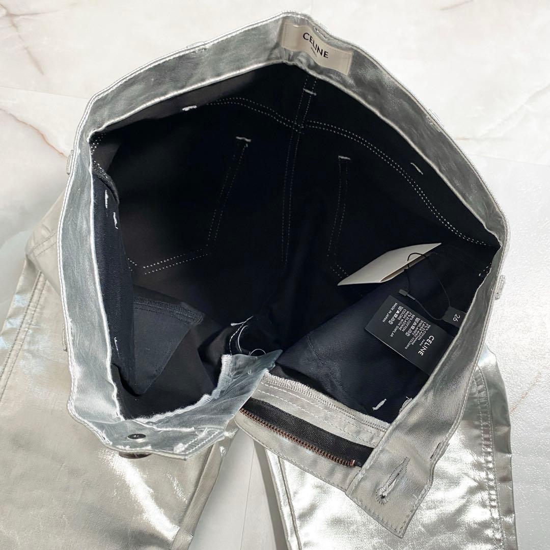 A17227 未使用 セリーヌバイエディスリマン 箔コーティングデニム W26