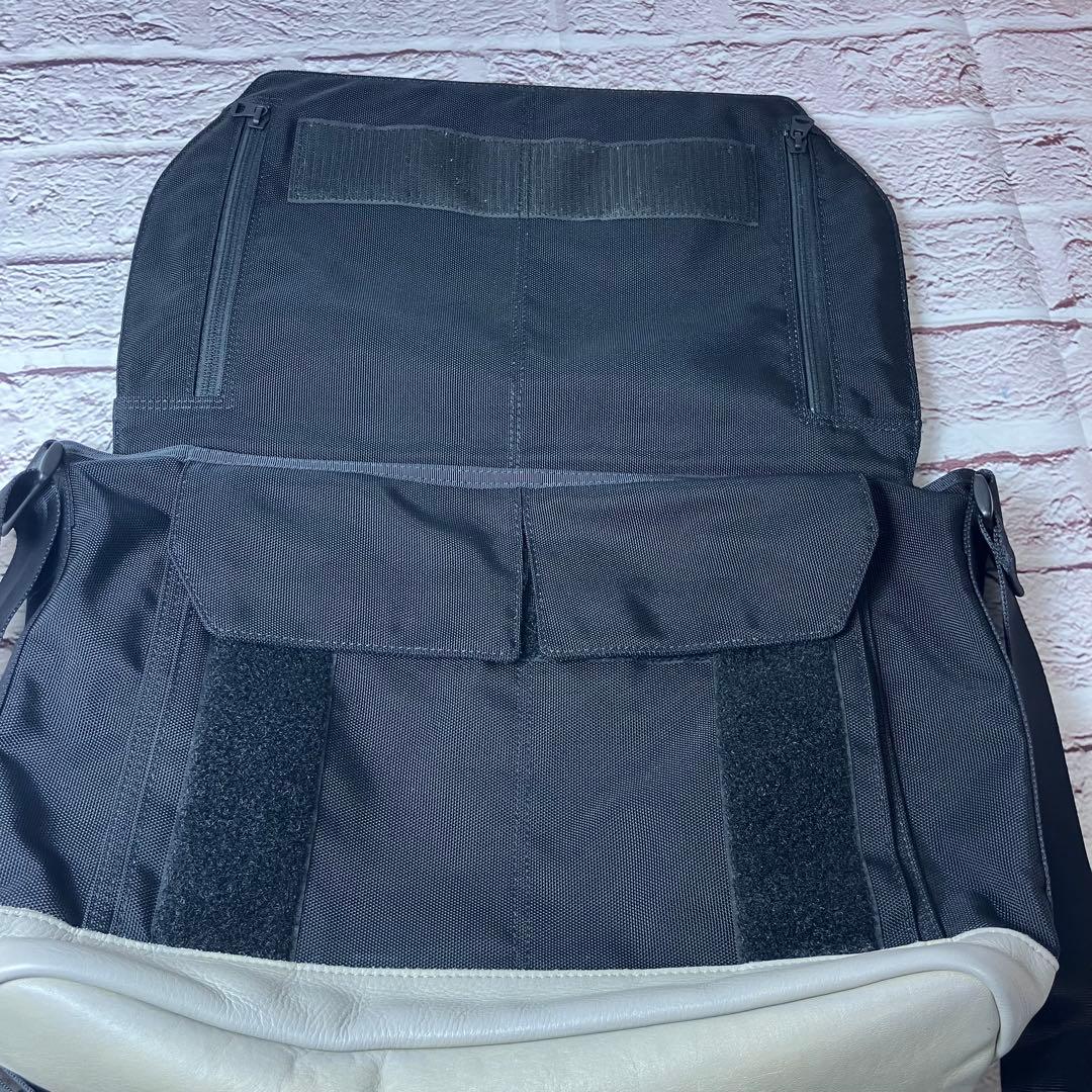 完売品 ポーター デュオ DUO メッセンジャーバッグ A4可 シボ革