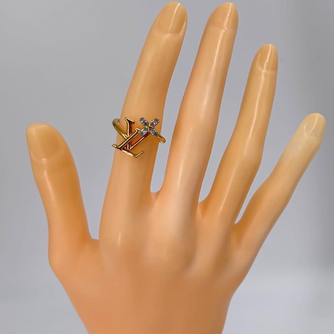 ルイヴィトン LV アイコニック フラワー リング 指輪 M 912 - メルカリ