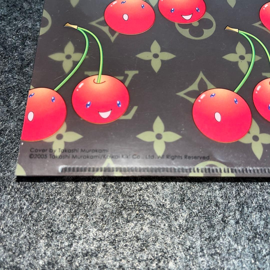 ルイヴィトンLouisVuitton村上 隆 チェリー柄クリアファイル - メルカリ