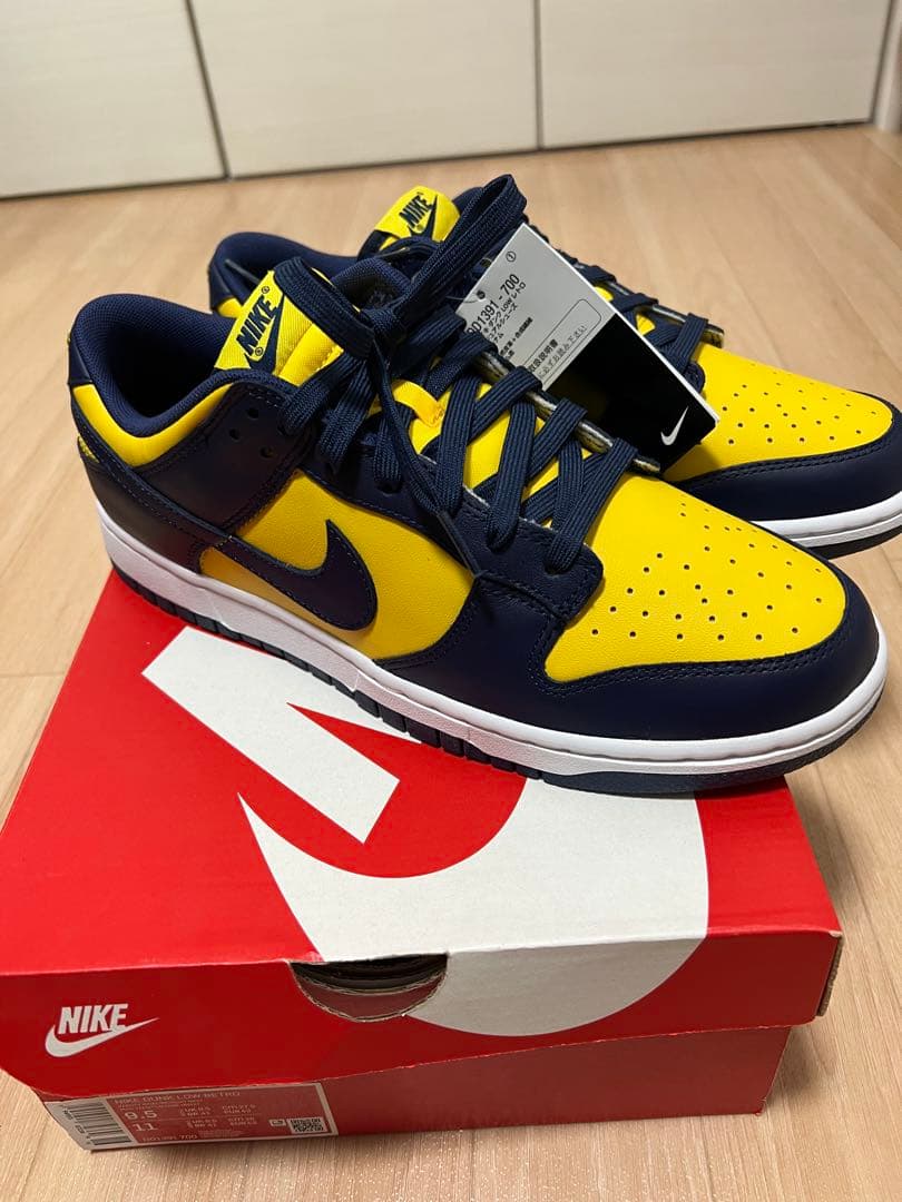 新品Nike Dunk Low Michigan 27.5cm ミシガン