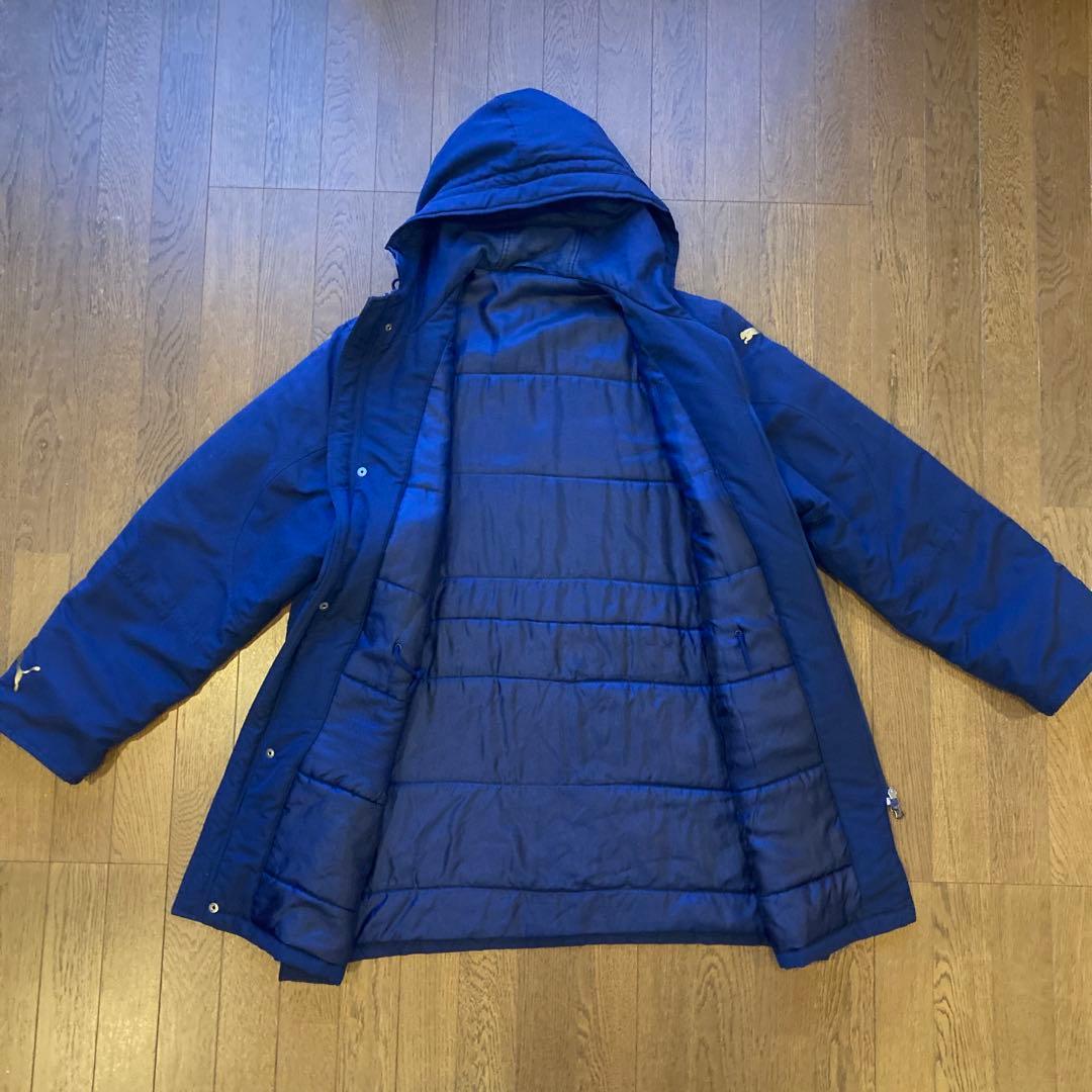 サッカーイタリア代表 ベンチコート メンズXL相当 - メルカリ