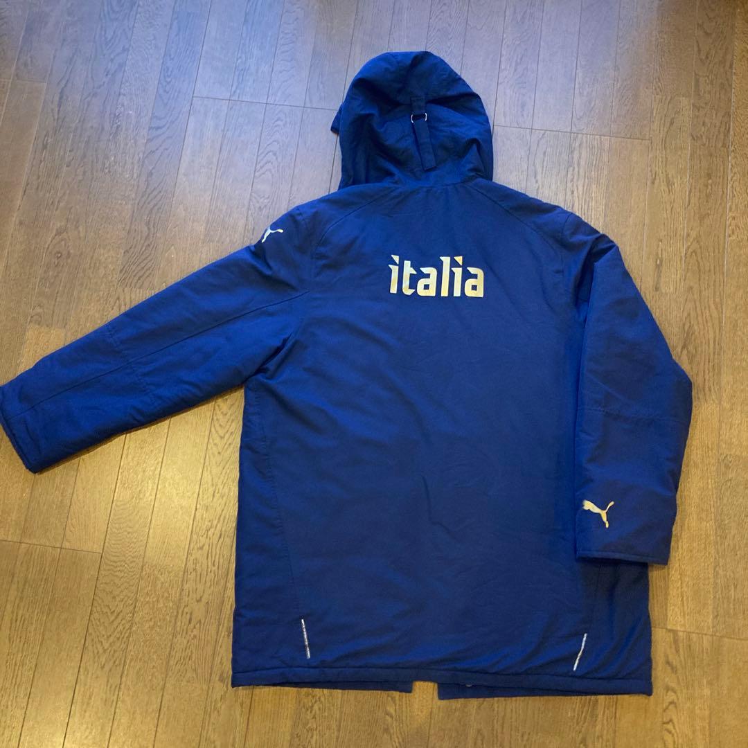 サッカーイタリア代表 ベンチコート メンズXL相当 - メルカリ