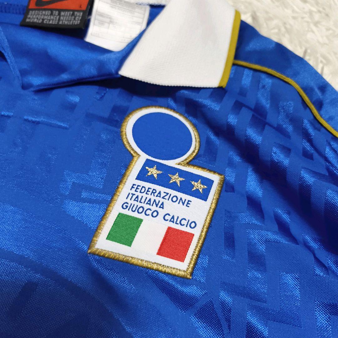 激レア 90s ナイキ イタリア代表 95-96 ユニフォーム - メルカリ