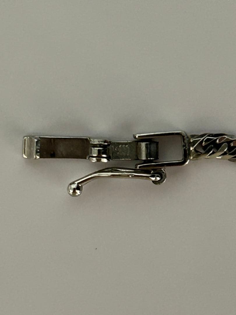 PT850(プラチナ) 喜平ブレスレット 6面ダブル 4.5g 18cm