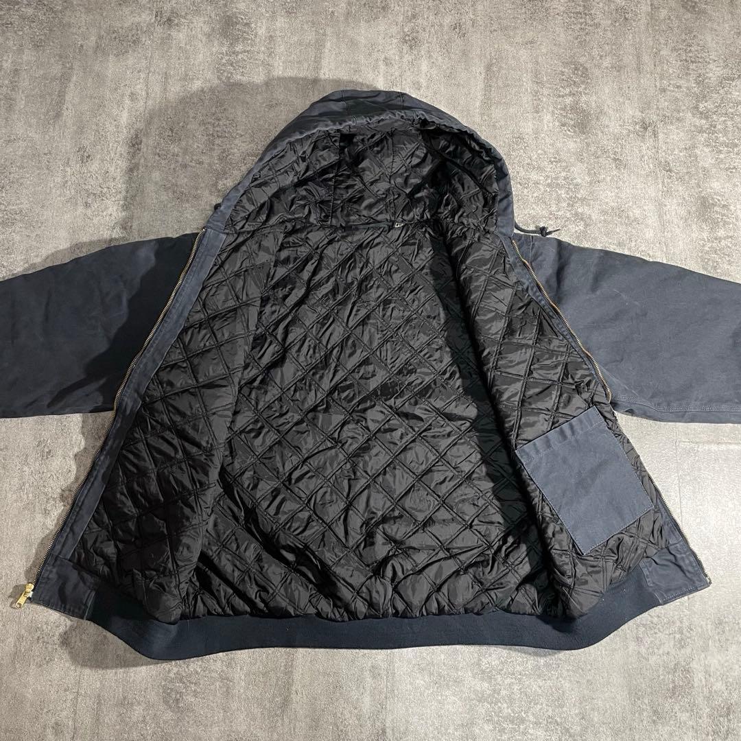 Dunbrookeダック地アクティブジャケットL鬼フェード刺繍ロゴvintage