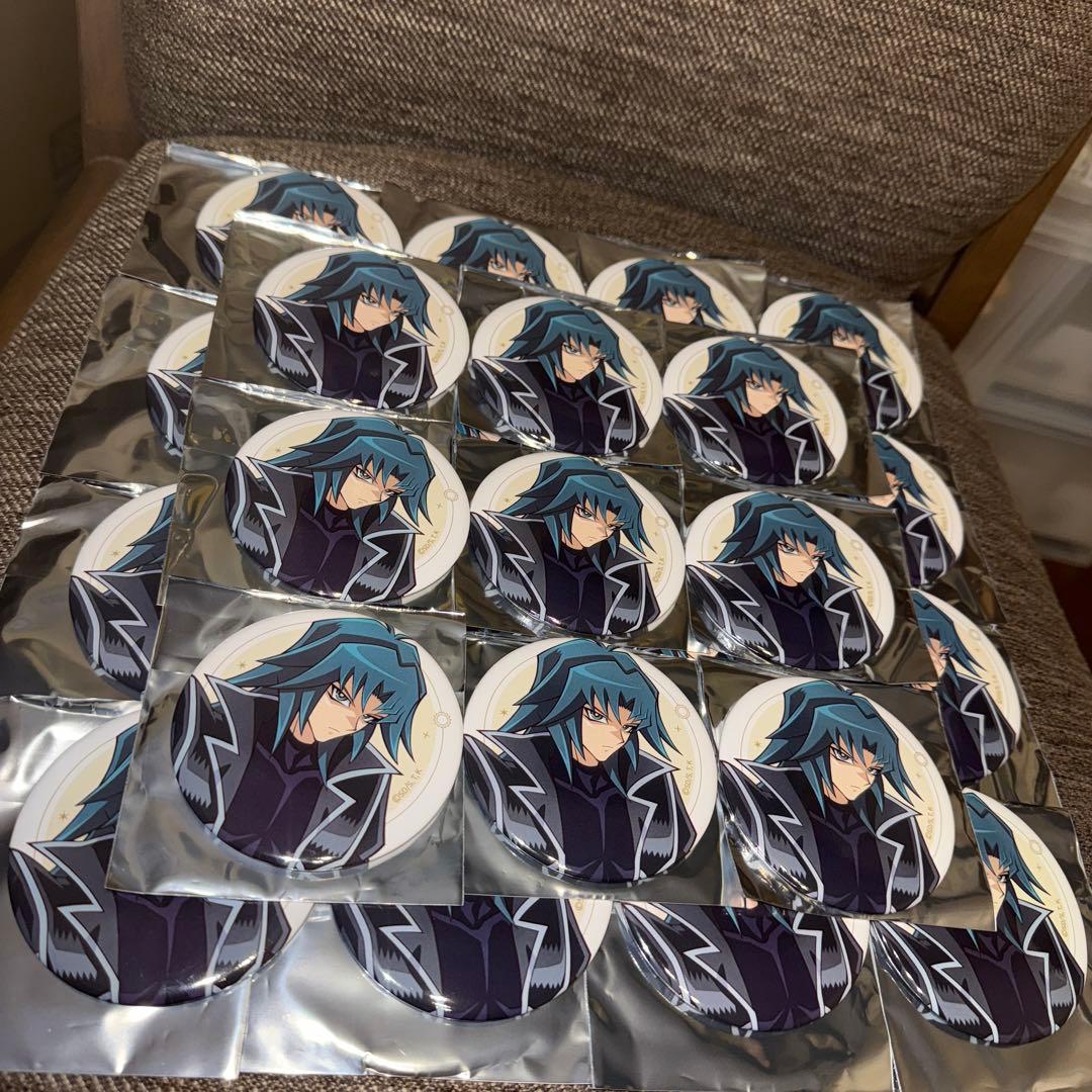 遊戯王 デュエルモンスターズGXコラボカフェ　BLANC缶バッジ 丸藤亮 25点