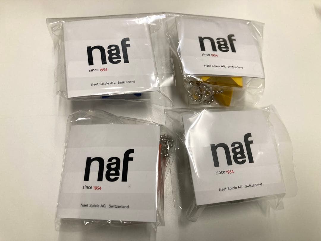 naef ミニネフスピール キーホルダー 4色セット 未開封 - メルカリ