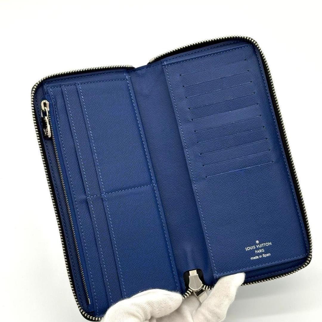 ルイヴィトン タイガラマ コバルト ジッピーウォレット ヴェルティカル