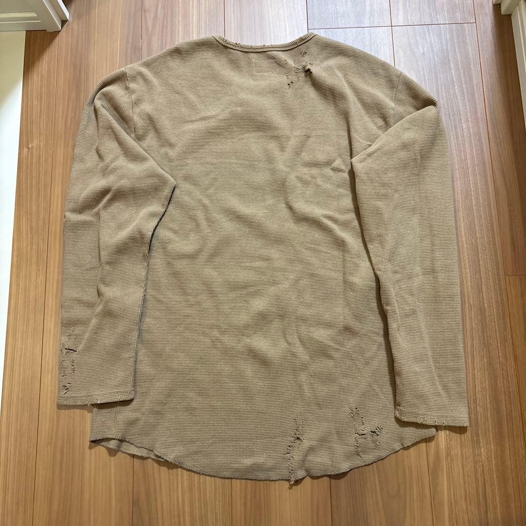pablo vinci Damage waffle long sleeve T - メルカリ
