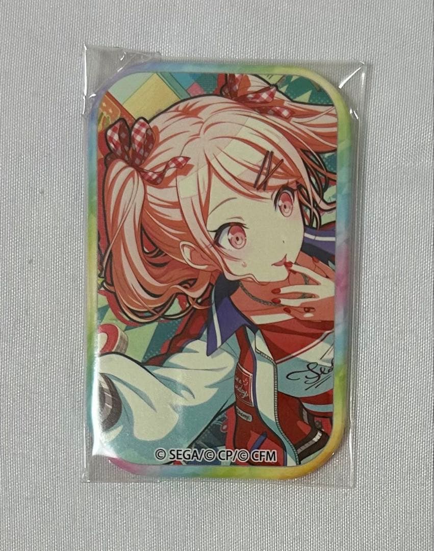 プロセカ　暁山瑞希　エピカ　14A 箔押し　ハピペロ　スクエア缶バッジ