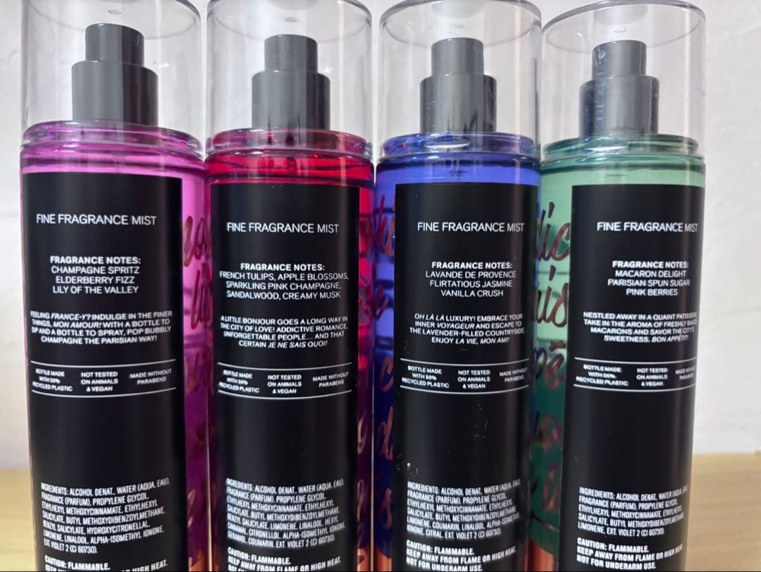 Bath&bodyworks フレグランスミスト 4本セット