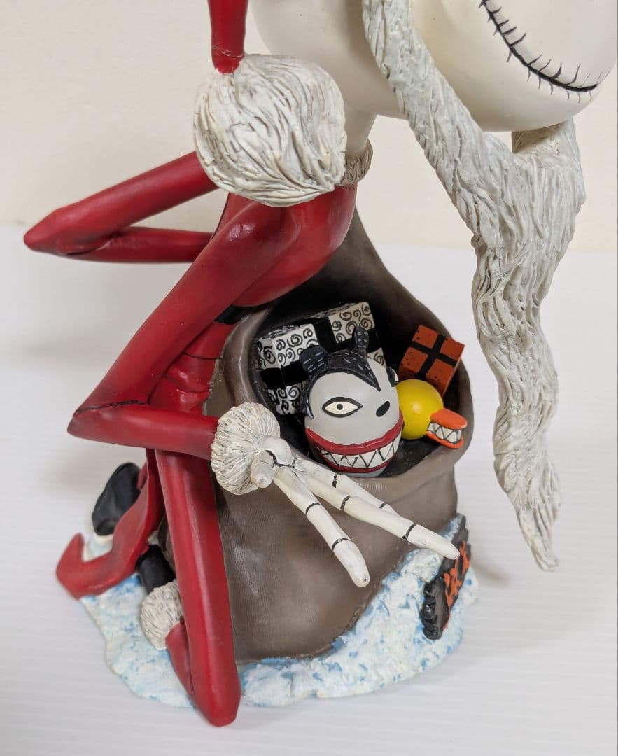 NECA社　ナイトメアー・ビフォア・クリスマス　サンタジャック　ヘッドノッカー