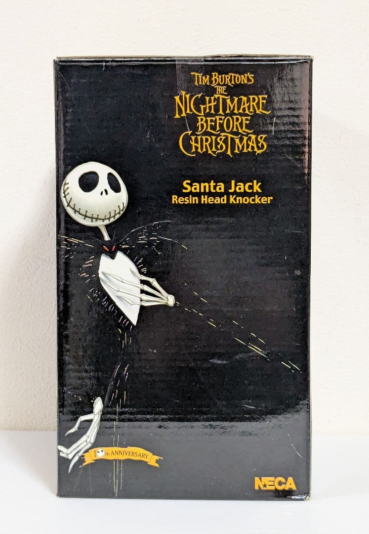 NECA社　ナイトメアー・ビフォア・クリスマス　サンタジャック　ヘッドノッカー