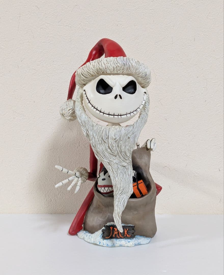 NECA社　ナイトメアー・ビフォア・クリスマス　サンタジャック　ヘッドノッカー