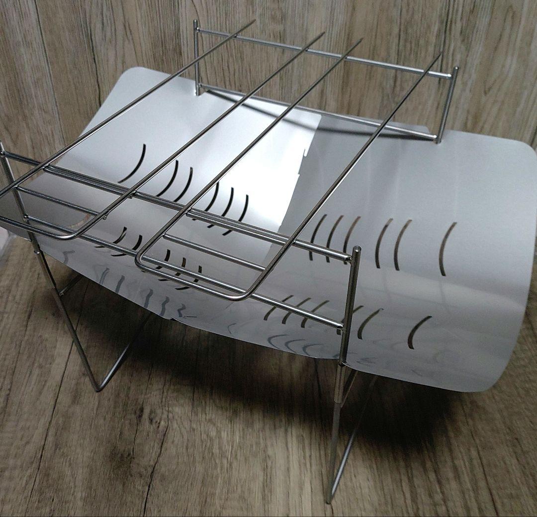 GRAND FIELD チタン製焚き火台 本体重量250g オール純チタン製 - メルカリ