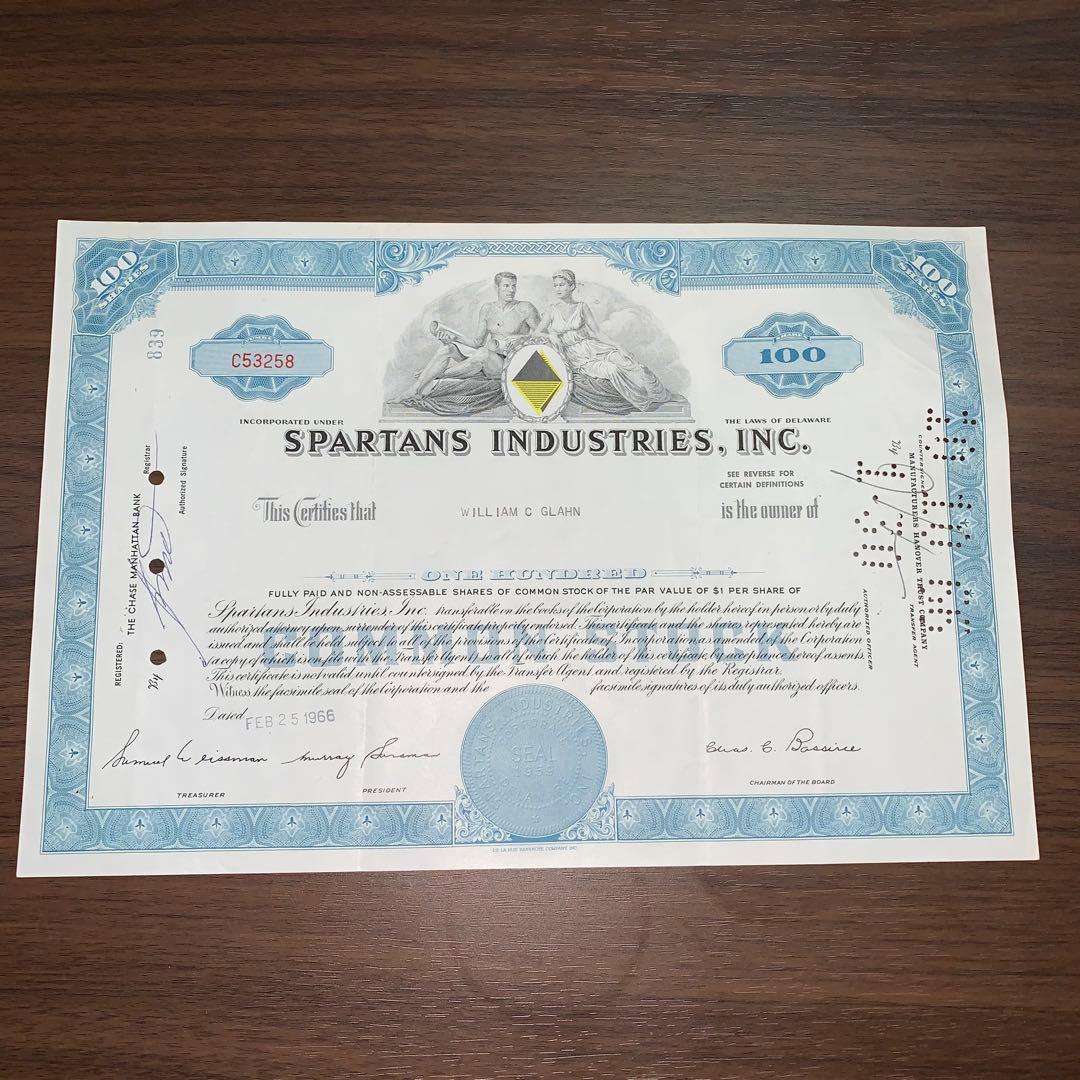 アメリカ旧株券 外国株券 レトロ 紙モノ アメリカンアンティーク