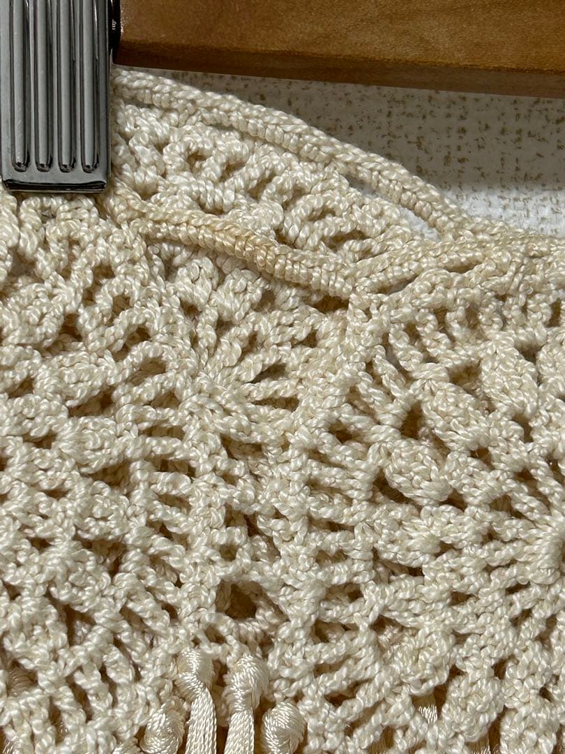 フラメンコ シージョ オフホワイト クロチェ SONIA JOHNES - メルカリ