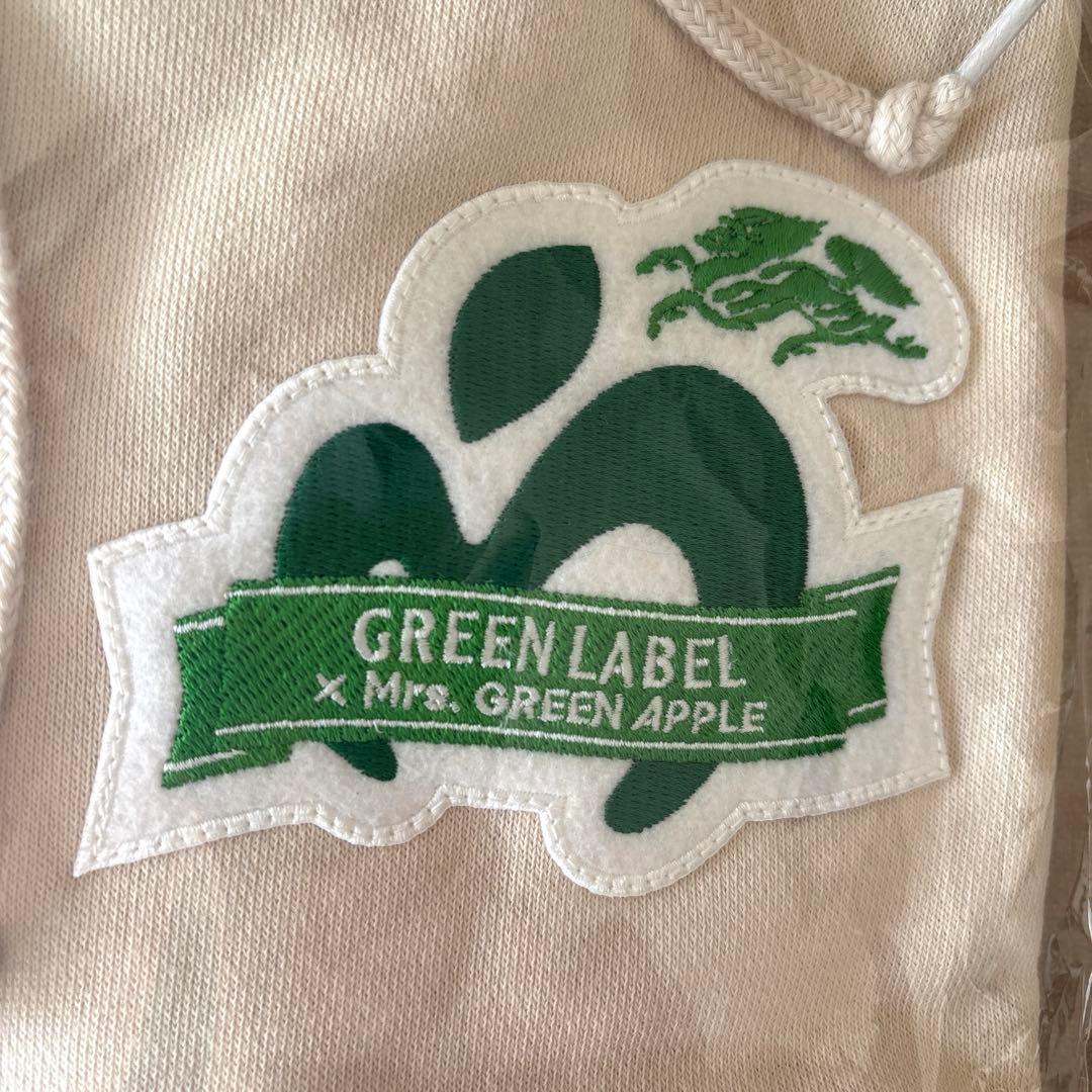 Mrs.GREEN APPLE　グリーンラベルコラボパーカー
