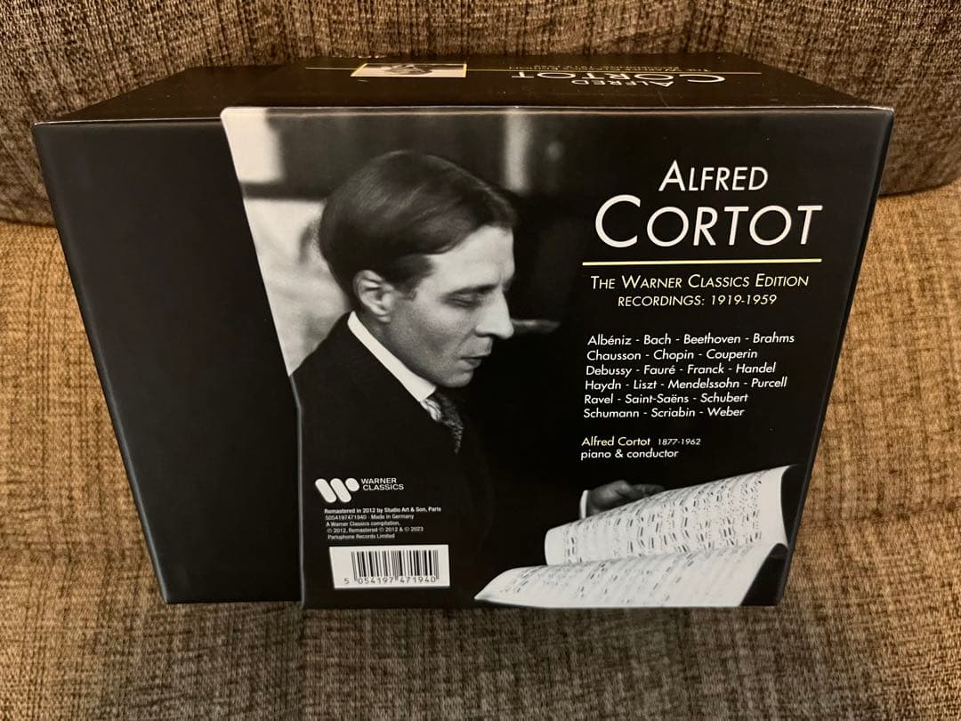 新品】40CD アルフレッド・コルトー／ワーナー・クラシックス
