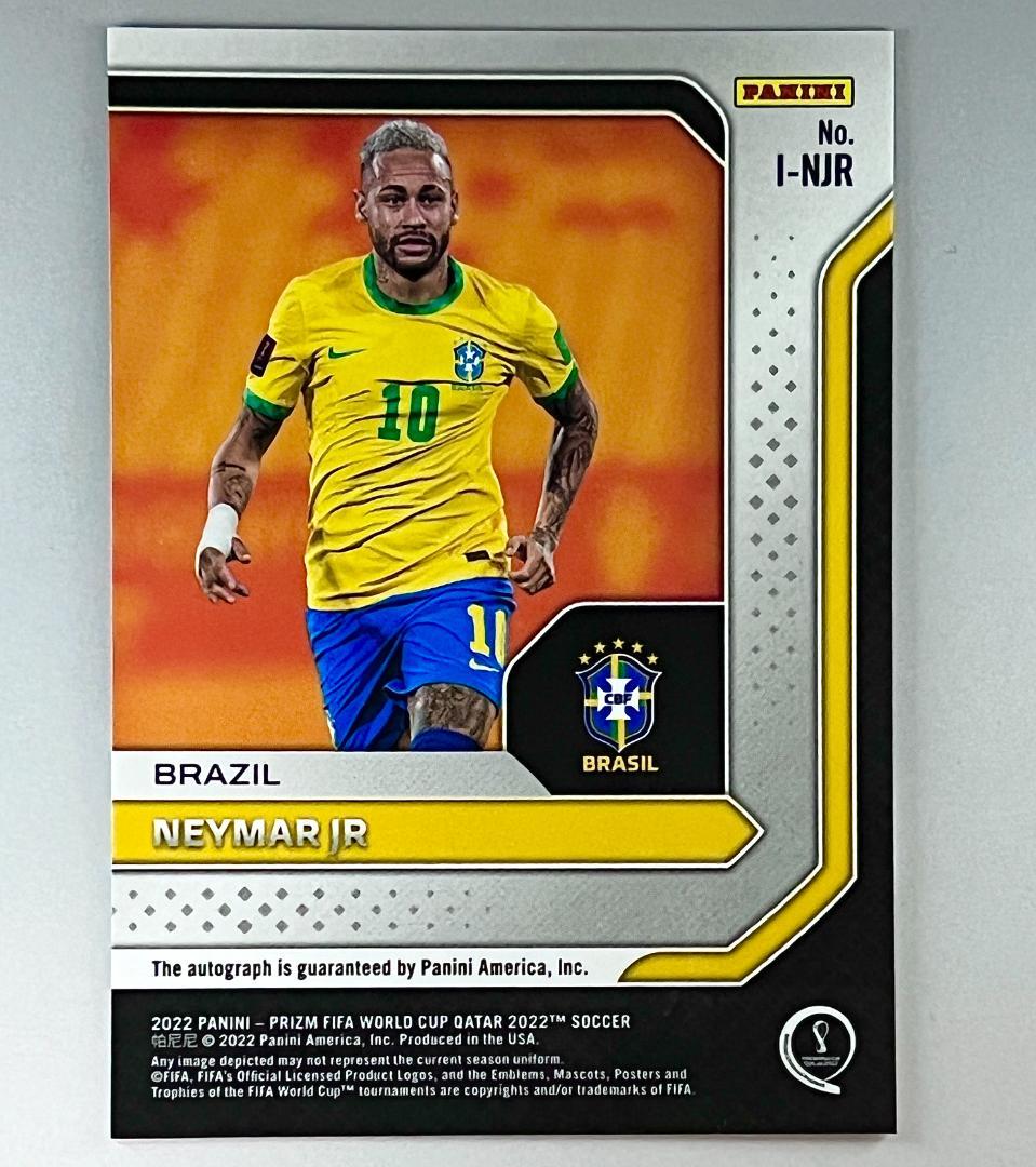 限定直筆サイン!】ネイマール ワールドカップ ブラジル代表 パリ