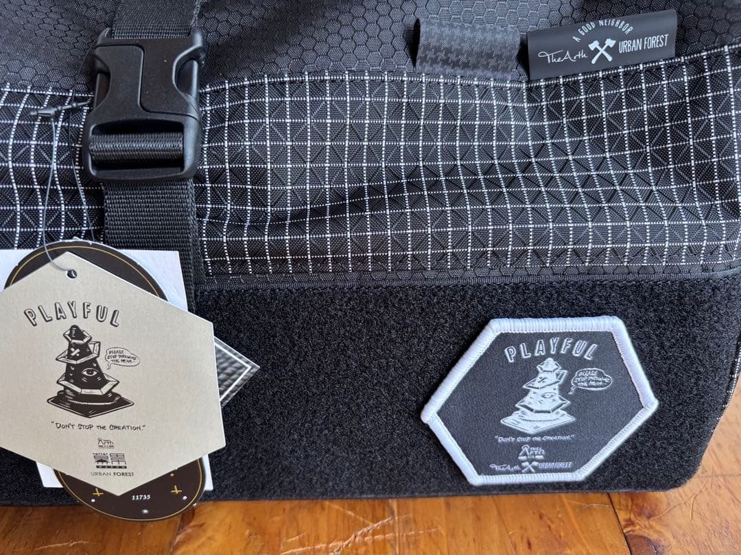 新品未使用 幕男 4th黒 TheArth×URBAN FOREST タープ