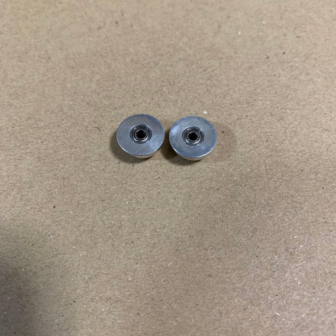 ミニ四駆 11mmアルミベアリングローラー ボウル