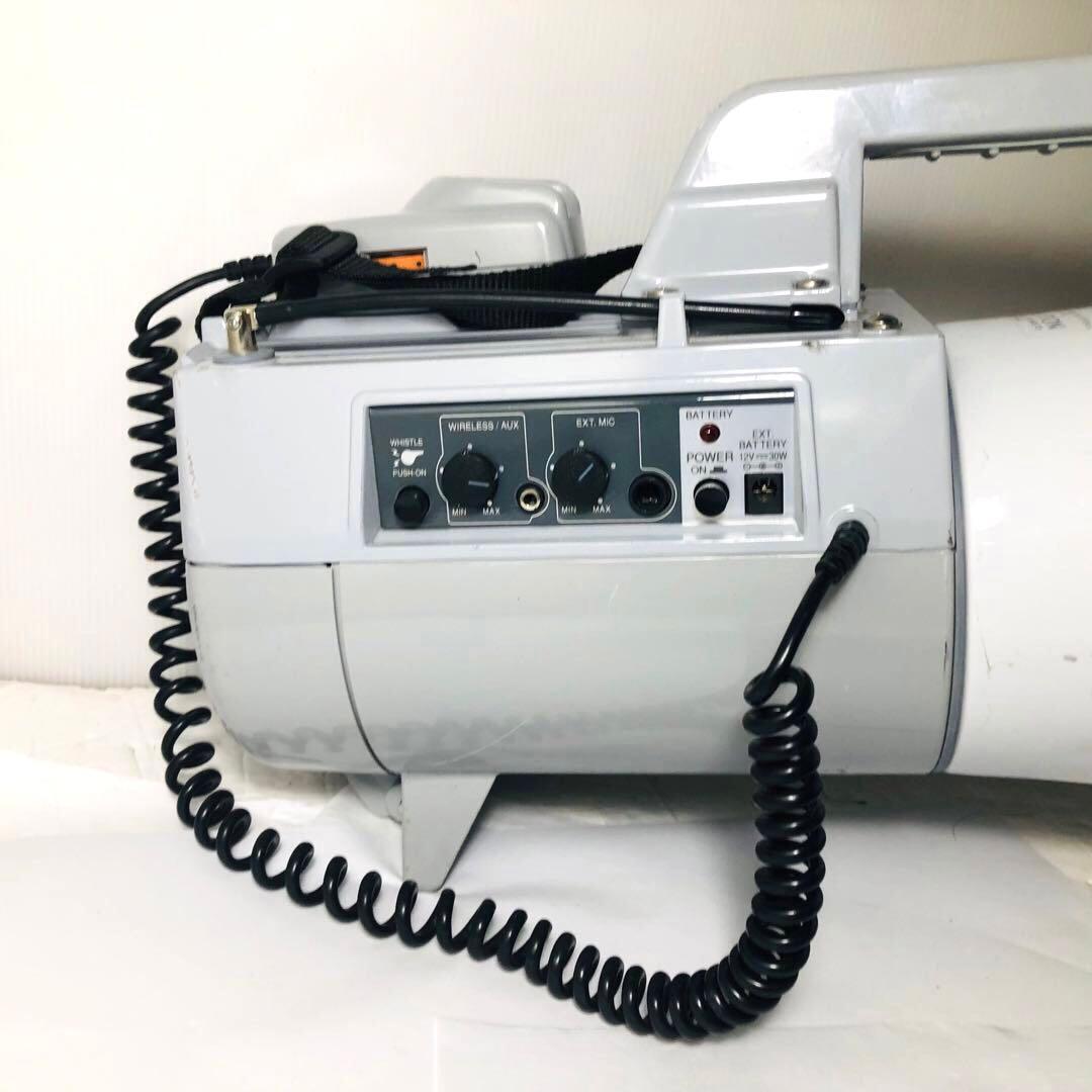 TOA ER-2830W ワイヤレスメガホン ホイッスル音付ショルダー型メガホン