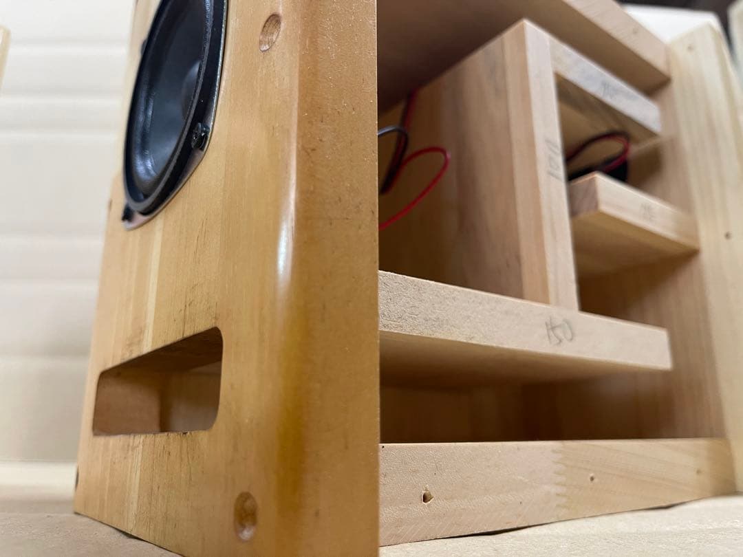 Wooden 9 ちいさなバックロードホーン 自作 - メルカリ