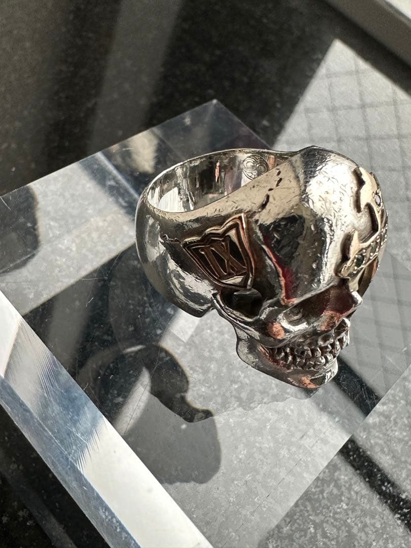 ナンバーナイン × マジカルデザイン K10クロス&エンブレム スカル