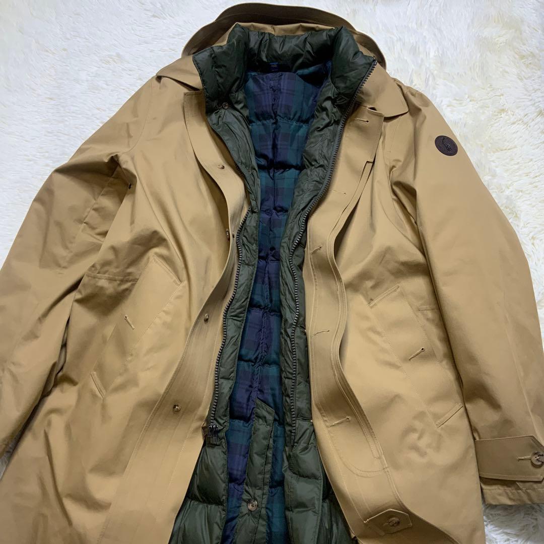 ポロラルフローレン 3イン1コート ダウンジャケット ステンカラー