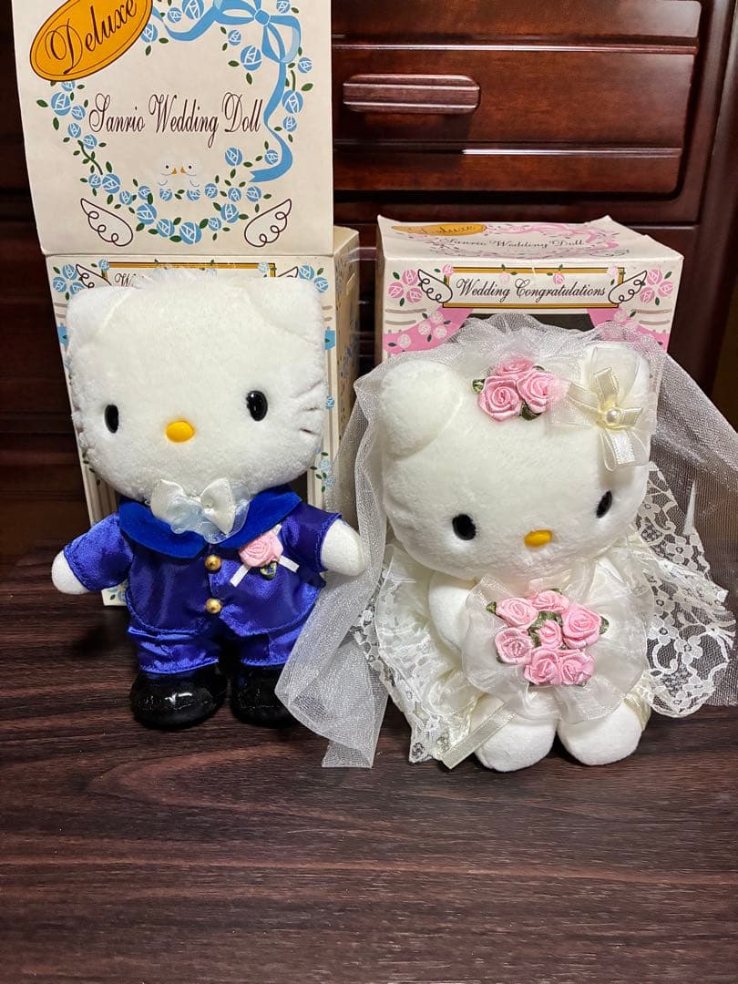 希少激レア 新品 ハローキティ ディアダニエル ウェディング 結婚式 ぬいぐるみ