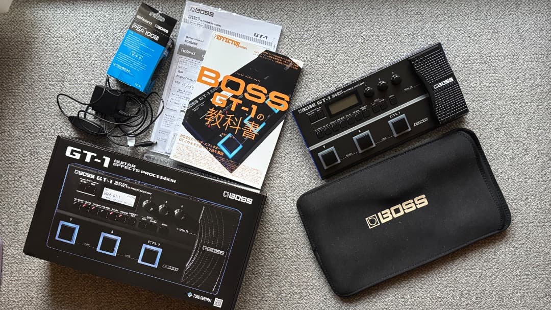 BOSS GT-1 (付属品完備) 楽天市場】BOSS マルチエフェクター GT-1 + 純正アダプター +