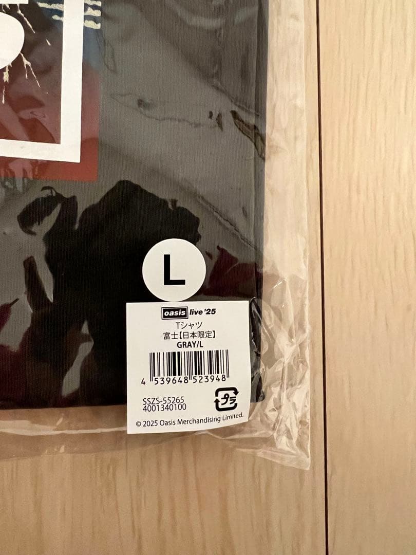 oasis live '25' Tシャツ Lサイズ