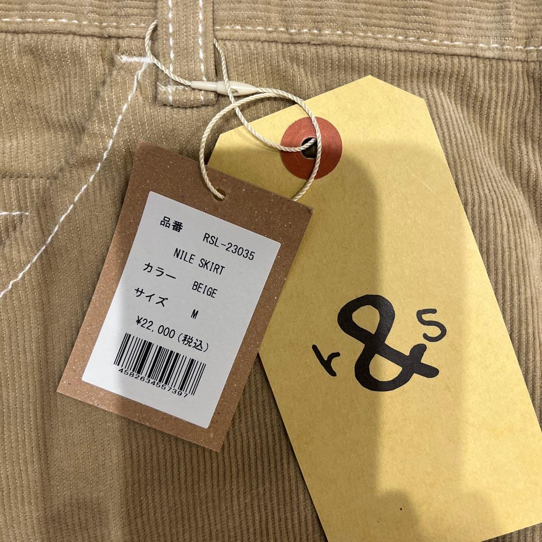 rough & swell コーデュロイスカート M & swell コーデュロイスカート