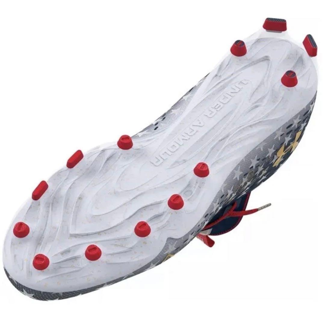 28.5cm】UA SPOTLIGHT LUX MC 2 アメフト スパイク